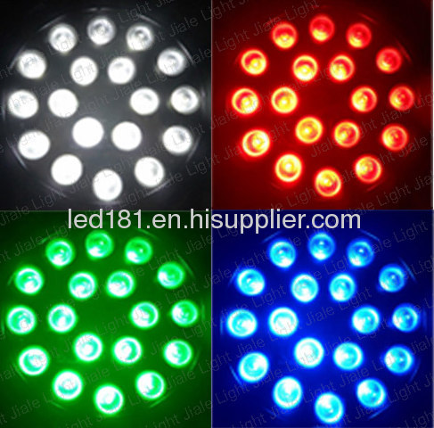 DMX 18x10W RGBW 4IN1 Multi color led stage light 