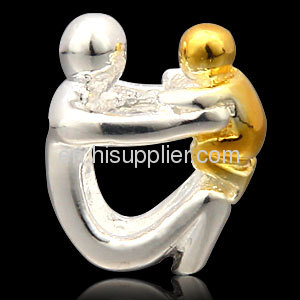 Fashion Design 925 Sterling Silver Father european Bead