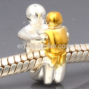 Fashion Design 925 Sterling Silver Father european Bead