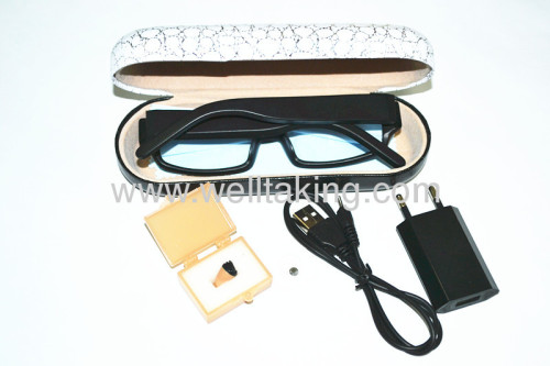 Bluetooth inductive glasses with mini wireless 306 earpiece kit