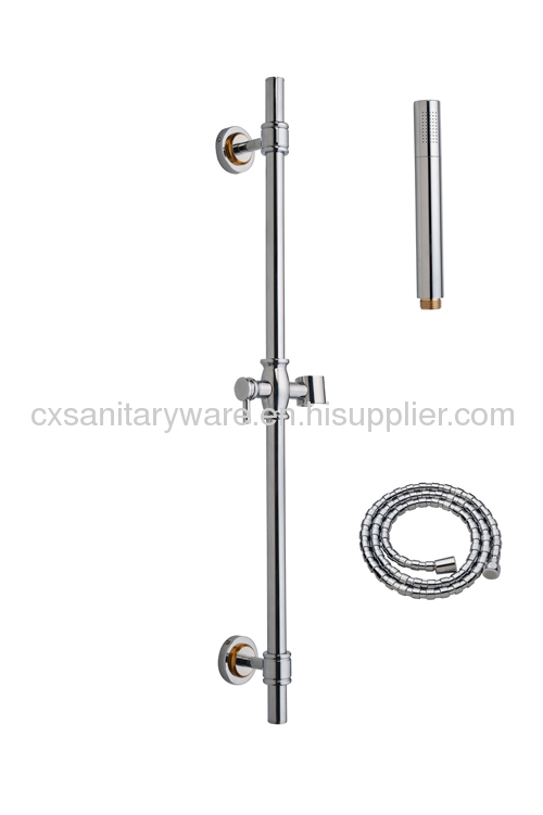 bathroom newly Stainless Steel Shower sliding bar Set 