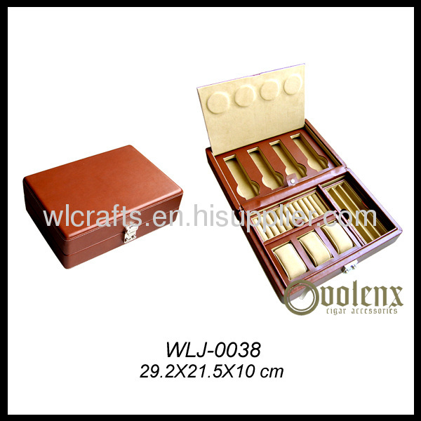 fine leather jewelry box