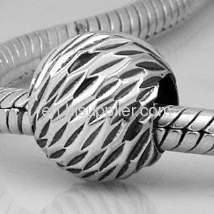 Wholesale Antique Ball Sterling Silver Beads european