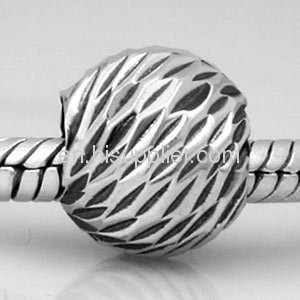 Wholesale Antique Ball Sterling Silver Beads european