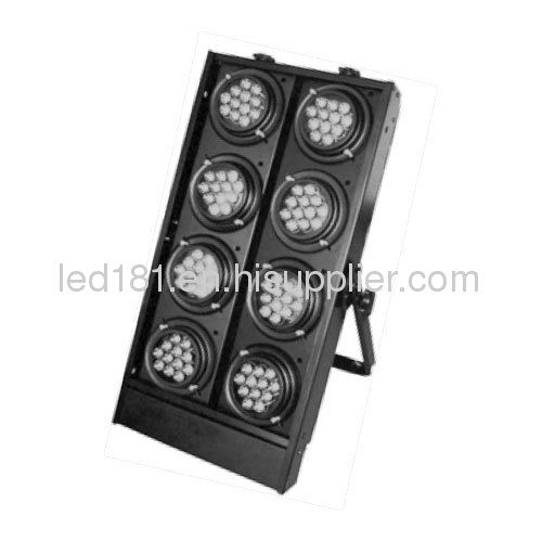 long shapy 8 heads led audience light