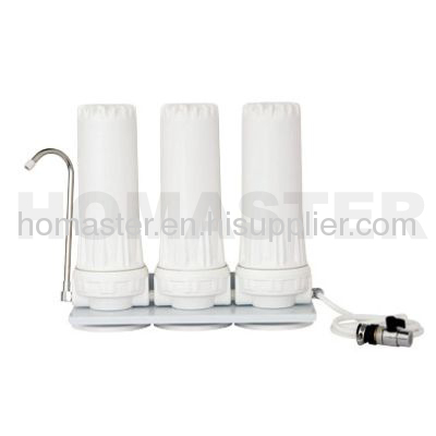 Counter Top Filter cartridge with faucet
