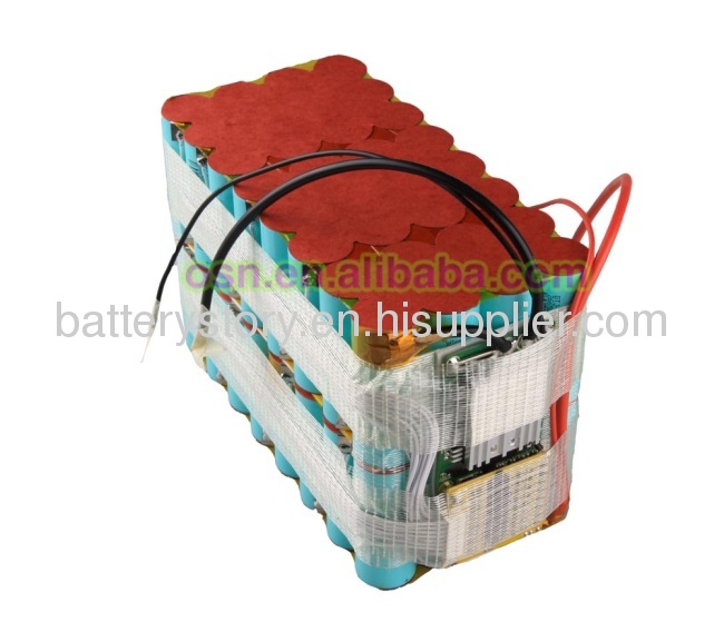 Lifepo4 48v 10ah Battery pack for E-bike