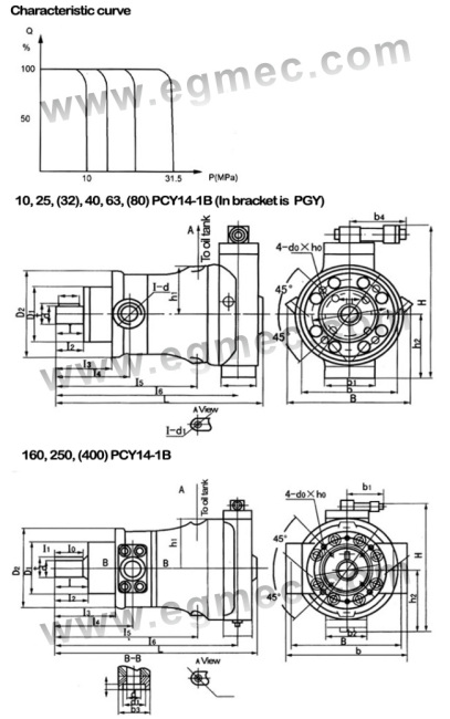 Piston variable pump