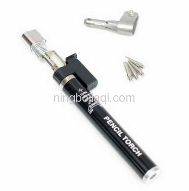The black pencil soldering torch