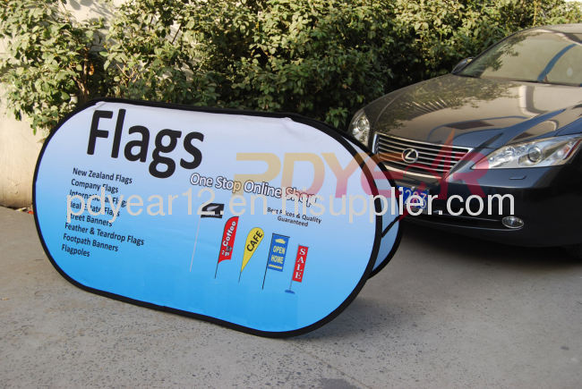 advertising pop up banner PUB-1