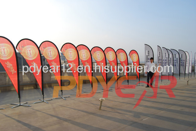 outdoor advertising flying banner