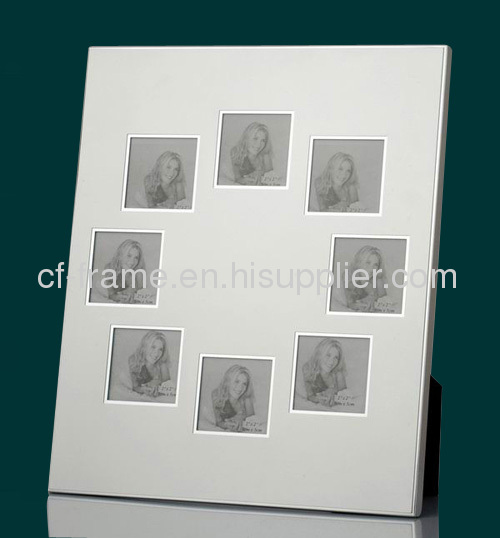 8 openings aluminumcollage photo frame for gift or home decor 