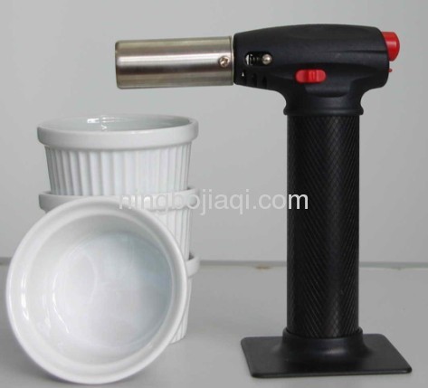 Refilled Creme Brulee Burner with 4 ramekins Features MT-4N