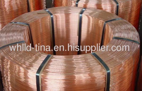 bare red copper wire for electric wires and cables