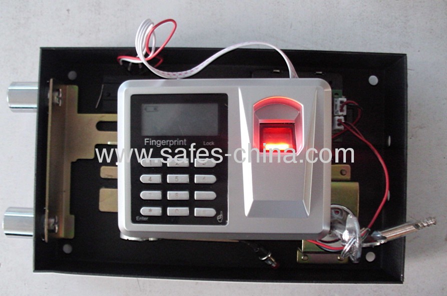 Biometric fingerprint lock with digital code