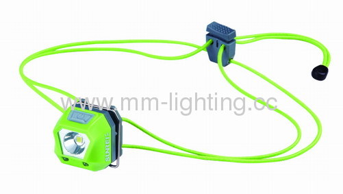  1* Cree ML-E LED+2*red LED Headlamp