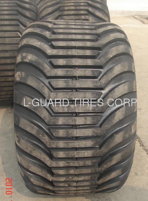 Top quality 400/60-15.5600/50-22.5 500/60-22.5Flotation tyres with BrandL-GUARD