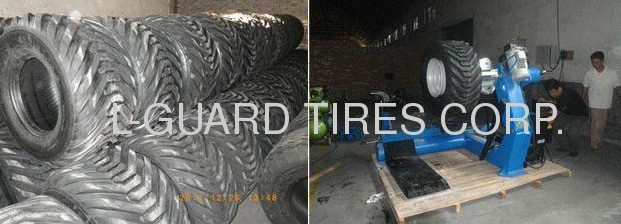 Top quality 400/60-15.5600/50-22.5 500/60-22.5Flotation tyres with BrandL-GUARD