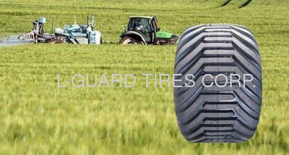 Top quality 400/60-15.5600/50-22.5 500/60-22.5Flotation tyres with BrandL-GUARD