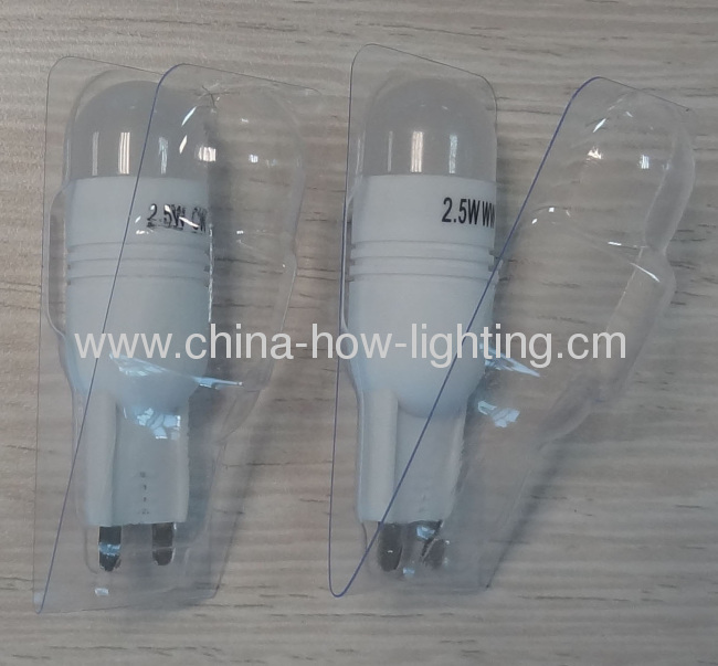 2.5W G9 LED Bulb with 6pcs 5630SMD