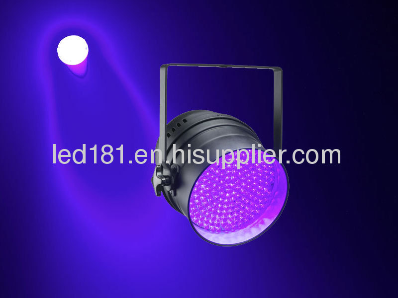 181pcs 10mm UV led par 64 dmx light 