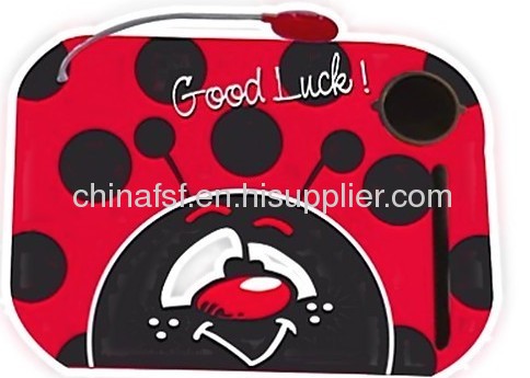 With led light cartoon design laptop cushion 