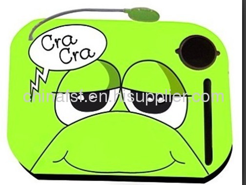 With led light cartoon design laptop cushion 