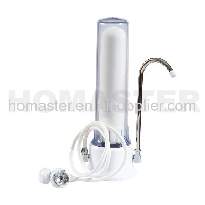 Counter Top WaterFilter with ceramic cartridge