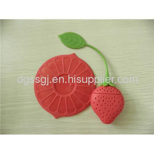 StrawberryShape Silicone Tea Infuser