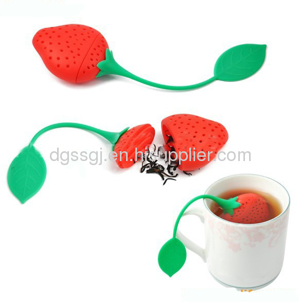 StrawberryShape Silicone Tea Infuser