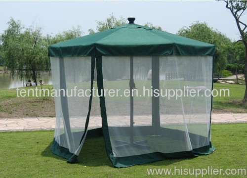 3m garden parasol with nets