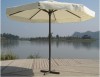 10ft steel garden umbrella