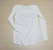 smile face cotton round neck women shirt