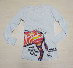 embroideried women t shirt