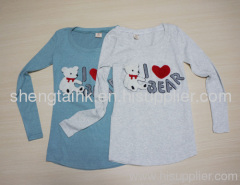 embroideried women t shirt