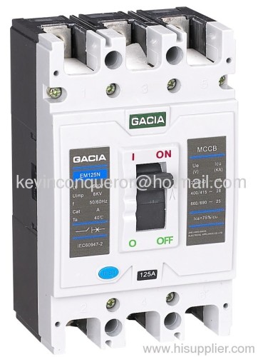 CM1 MCCB/moulded case circuit breaker--EM125B