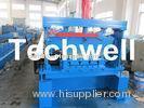 10 - 12Mpa Hydraulic Pressure Metal Deck Roll Forming Machine for 0.8 - 1.2 mm Thickness