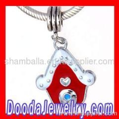 european Christmas House Dangle Charm