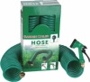 50FT Water Coil Hose With 4-way hose nozzle set