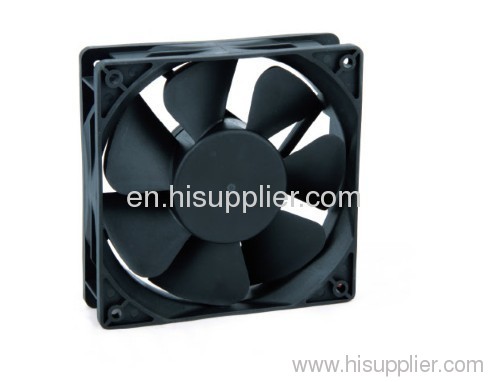 Axial motor spray fan