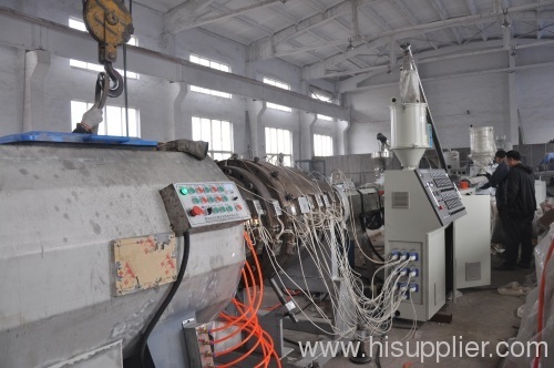 HDPE pipe making line