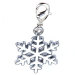 european Christmas Snowflakes Charm