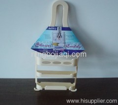 plastic hanging shower caddy