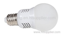 Aluminum Die-Cast Φ60mm×113mm Milky White LED Bulb Light