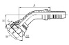 27841 45° SAE FEMALE 90° CONE SEAT HYDRAULIC HOSE FITTING PIPE FITTING COUPLING