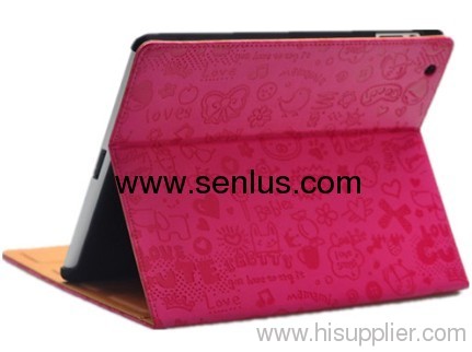lovely pink custom ipad ipad 2 ipad 3 smart cover