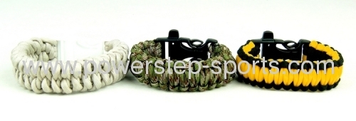 Military braided seven rope survival bracelet