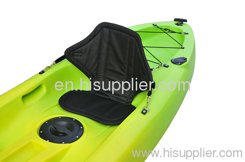 A sit-on-top kayak for general recreational and surf paddling