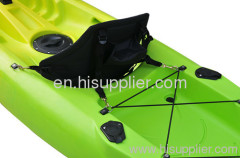 2.95m Conger sit on top kayak popular single kayak with 1.2m black bungee