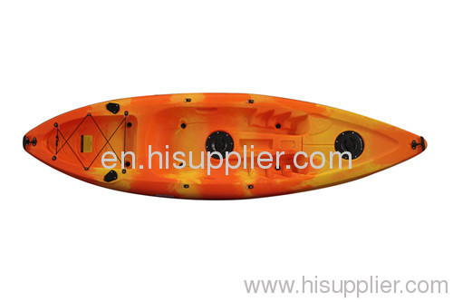 Non inflatable kayak single sit on top kayak